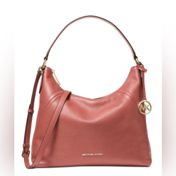 Bags Michael Kors Aria Pebble Leather Shoulder Bag Poshmark